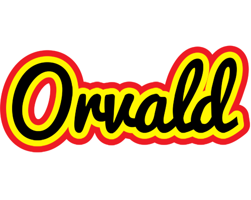 Orvald flaming logo