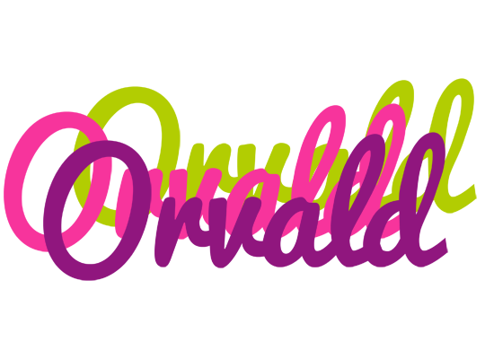 Orvald flowers logo