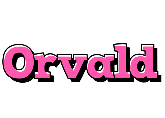 Orvald girlish logo
