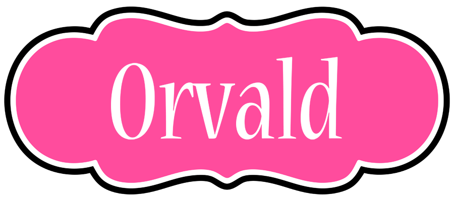 Orvald invitation logo