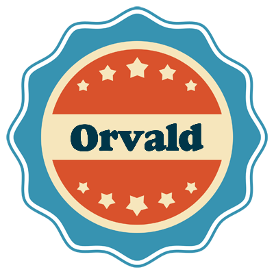 Orvald labels logo