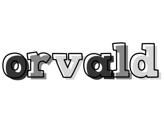 Orvald night logo