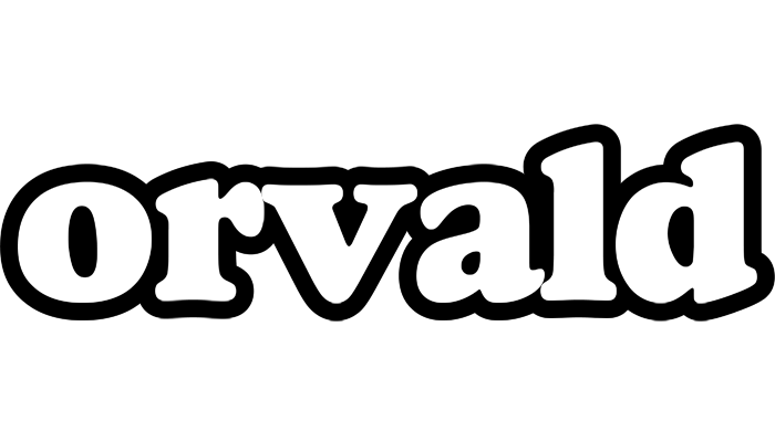 Orvald panda logo