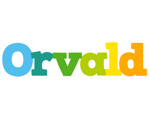 Orvald rainbows logo