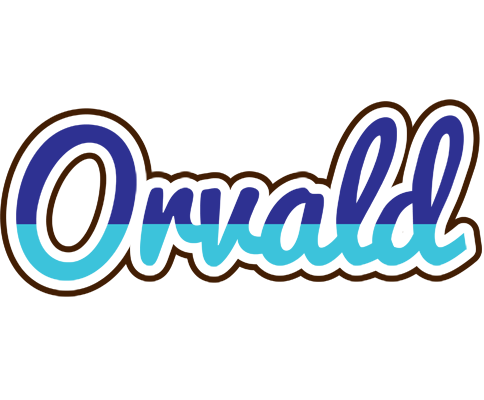 Orvald raining logo