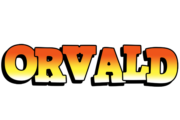 Orvald sunset logo