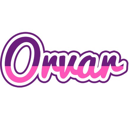 Orvar cheerful logo