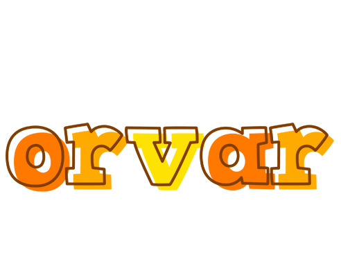 Orvar desert logo