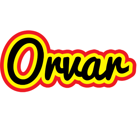 Orvar flaming logo