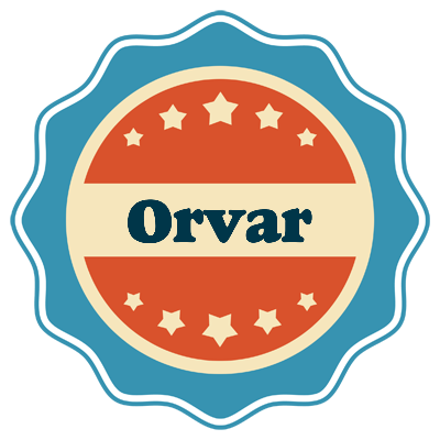 Orvar labels logo