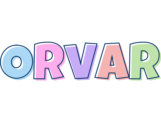 Orvar pastel logo