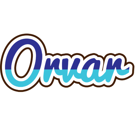 Orvar raining logo
