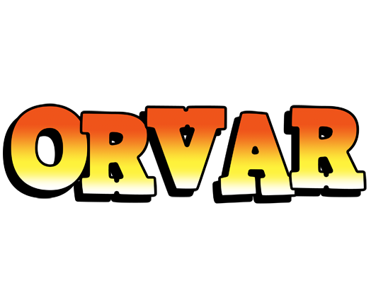 Orvar sunset logo