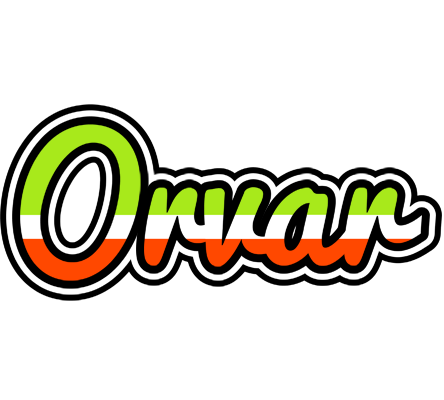 Orvar superfun logo