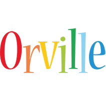 Orville birthday logo
