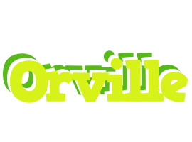 Orville citrus logo