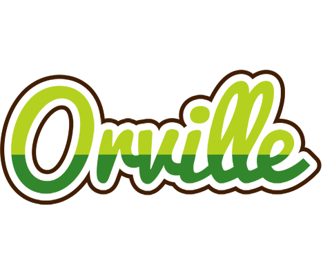 Orville golfing logo