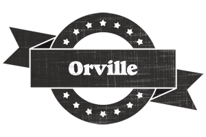 Orville grunge logo