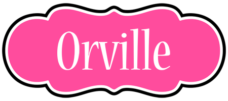 Orville invitation logo