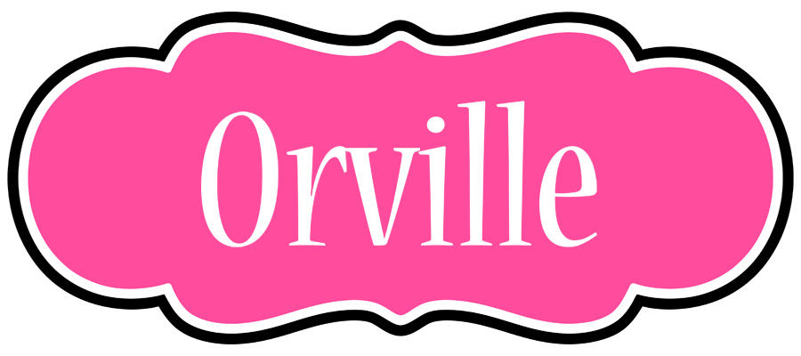 Orville invitation logo