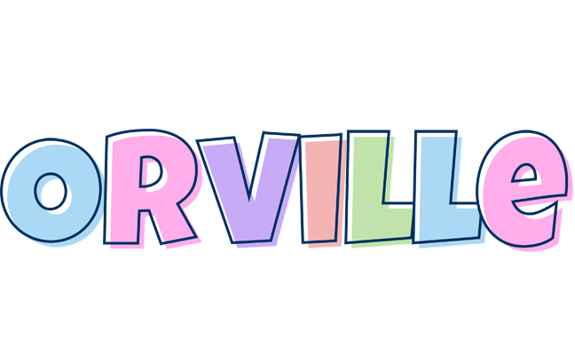 Orville pastel logo
