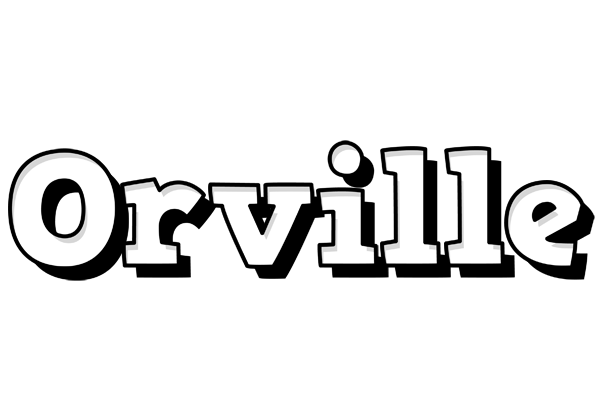 Orville snowing logo