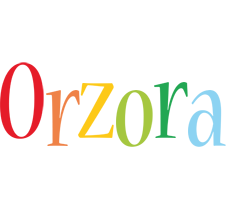 Orzora birthday logo