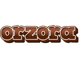 Orzora brownie logo