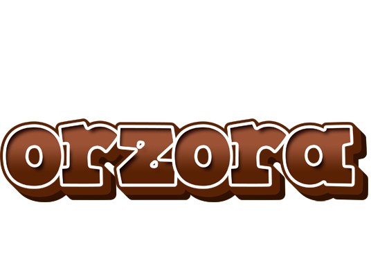 Orzora brownie logo