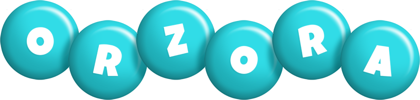 Orzora candy-azur logo