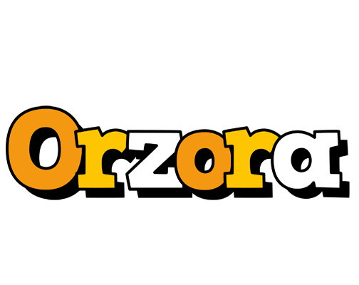 Orzora cartoon logo