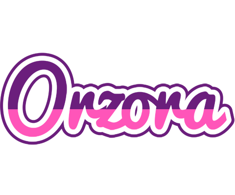 Orzora cheerful logo