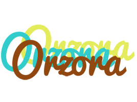 Orzora cupcake logo