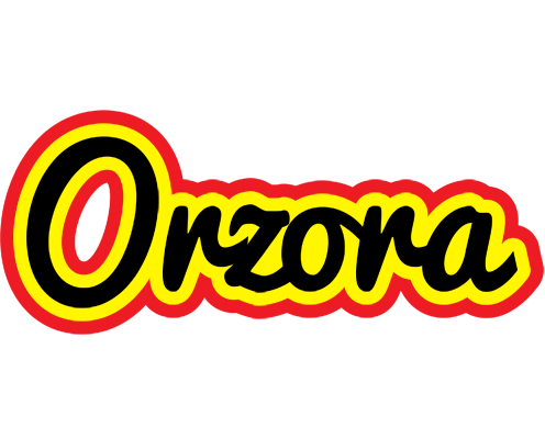 Orzora flaming logo