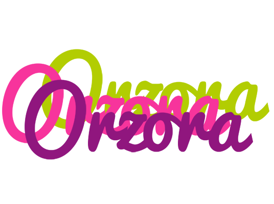 Orzora flowers logo