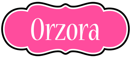 Orzora invitation logo