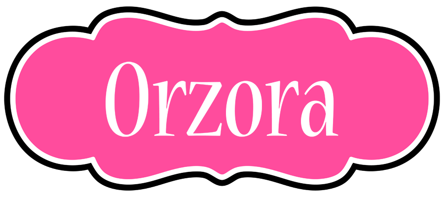 Orzora invitation logo