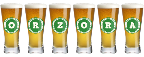 Orzora lager logo