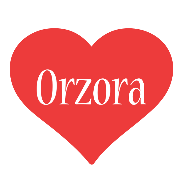 Orzora love logo