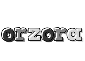 Orzora night logo