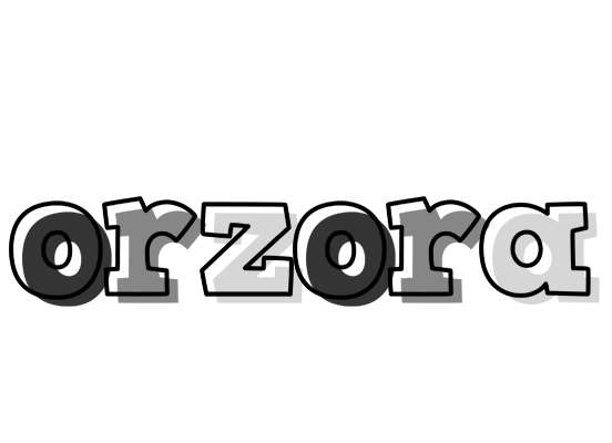 Orzora night logo