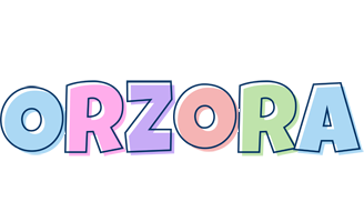 Orzora pastel logo