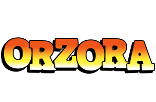 Orzora sunset logo