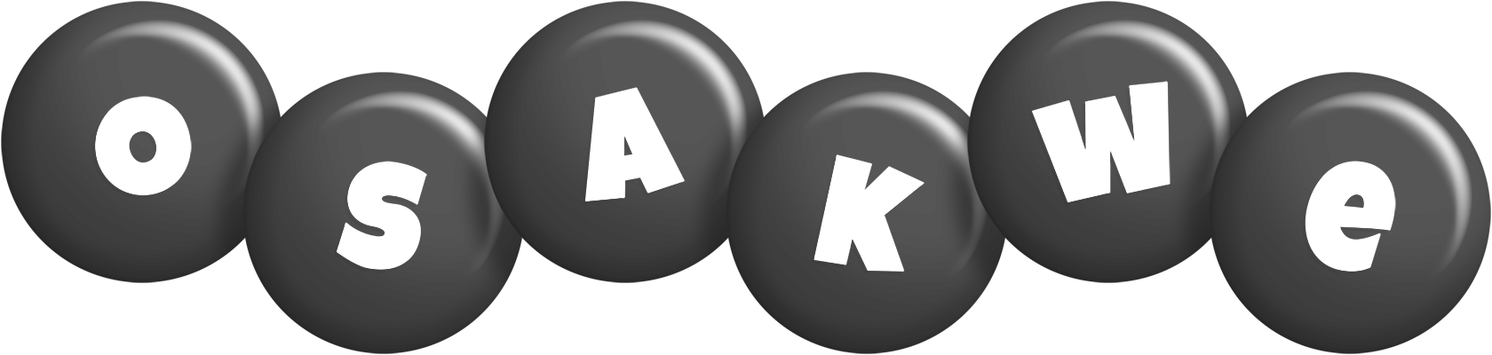 Osakwe candy-black logo
