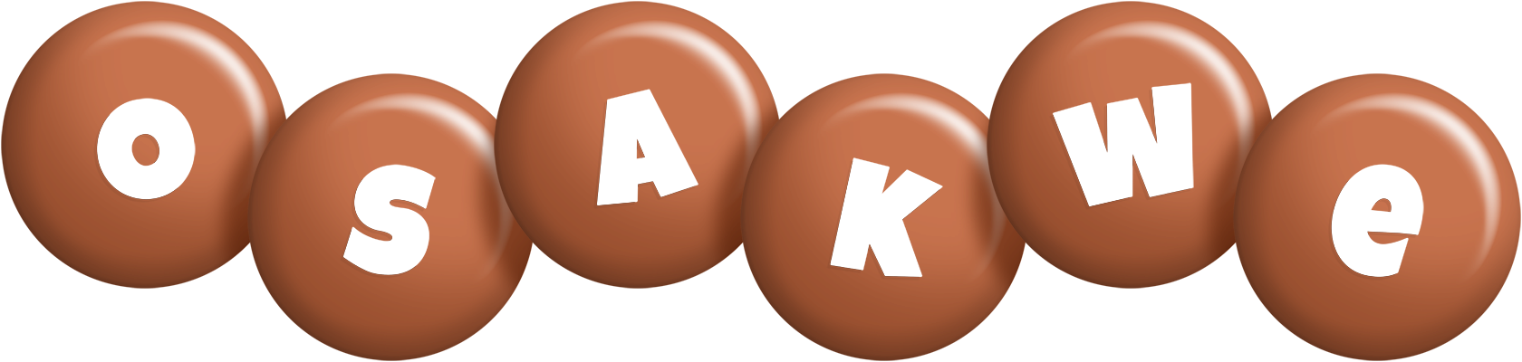 Osakwe candy-brown logo