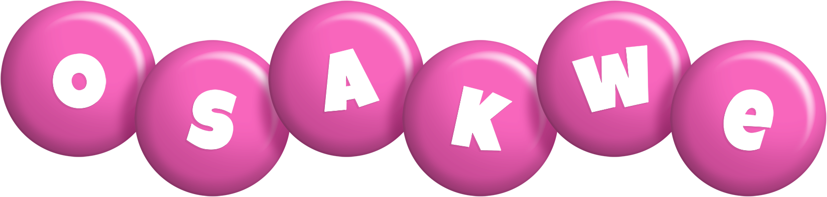 Osakwe candy-pink logo