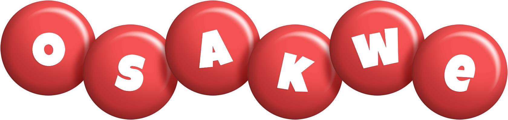 Osakwe candy-red logo