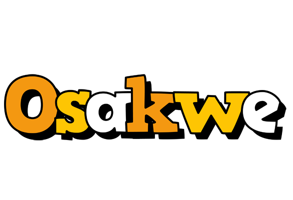 Osakwe cartoon logo