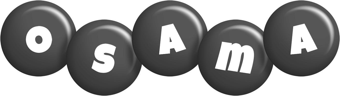 Osama candy-black logo