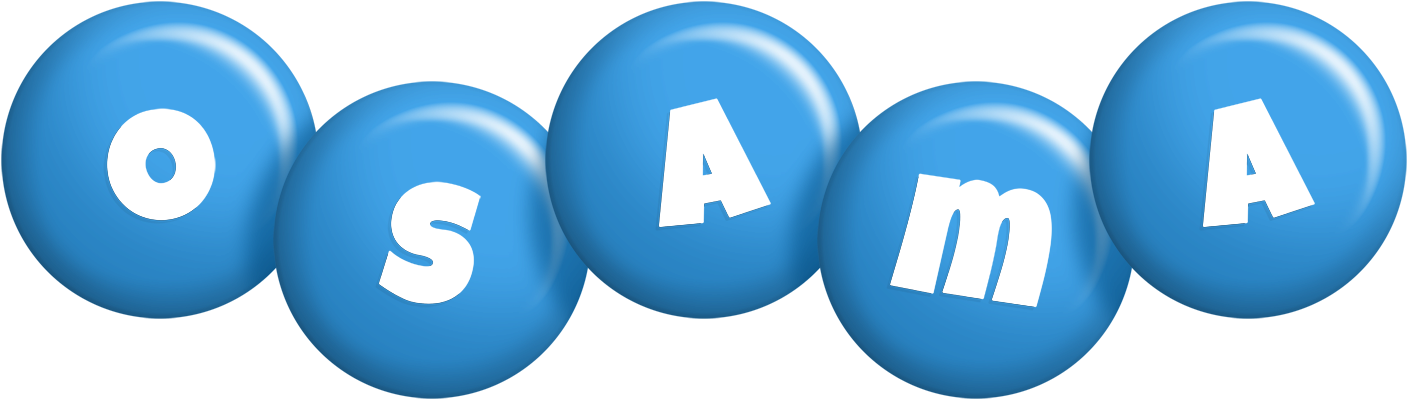 Osama candy-blue logo